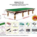 طاولة سنوكر 12 قدم wiraka M-1