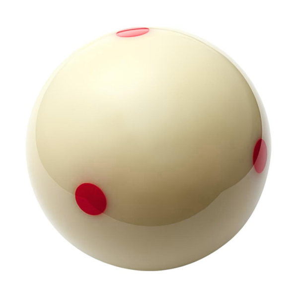 كورة بلياردو سوبر برو كب كيو نقط حمراء Aramith