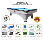 طاولة بلياردو9DYNASTY قدم رخام من wiraka